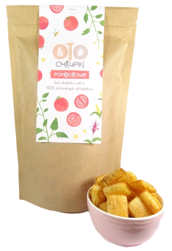 OTO zdrowe Chrupki pomidorowe. Z naturalnych składników.