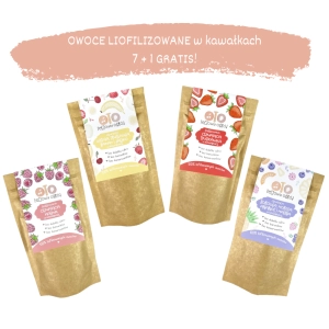 Freeze-dried fruit (in pieces) Set 7 + 1 for free!