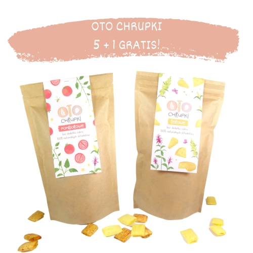 OTO zdrowe przekąski - zdrowe chrupki dla dzieci